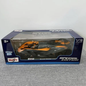 Maisto 1:18 Scale Bugatti Bolide Super Car Special Edition - Orange/Black READ - Picture 1 of 11