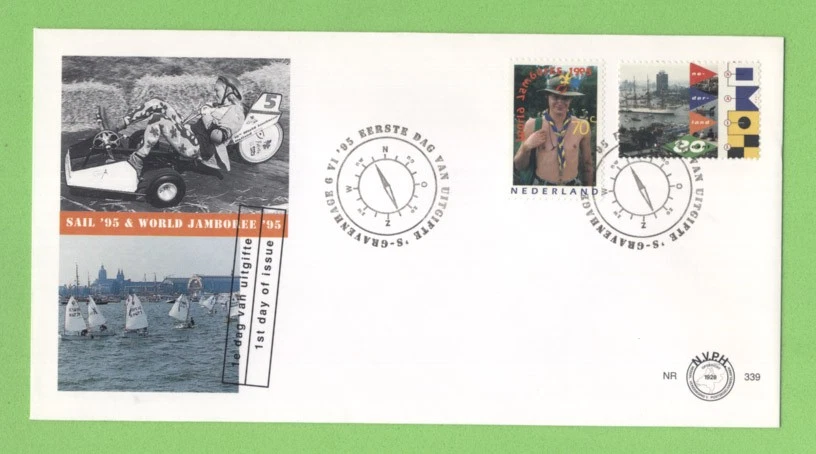 Netherlands 1995 Sail '95 World Scout Jamboree First Day Cover - Image 1 of 1