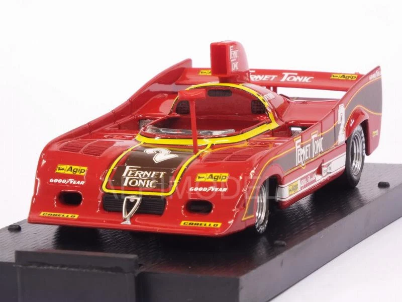 Alfa Romeo 33SC12 Vittorio Brambilla 1977 1:43 BRUMM R282 - Immagine 1 di 1