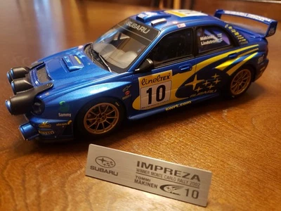 Otto-Models 1/18 OT784 Subaru Impreza WRC Rally Monte Carlo 2002 Limited Edition - Image 1 of 4