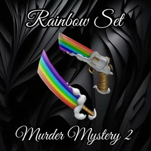 Murder Mystery 2 MM2 Rainbow Set im Spielartikel - jetzt sehr selten! - Bild 1 von 1