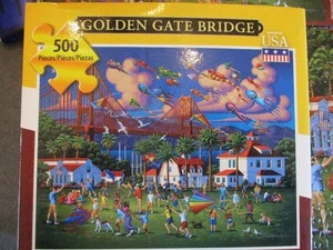 DOWDLE PUZZLE - "GOLDEN GATE BRIDGE" - 500 pieces - Picture 1 of 1