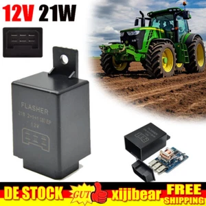 Universal Blinkrelais Schlepper Traktor Blinker Blinkgeber Relais 12V21W(2+1+1)* - Bild 1 von 22