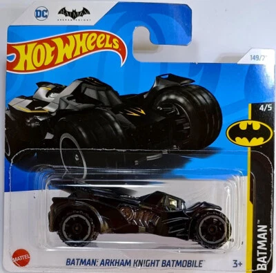 HOT WHEELS BATMAN ARKHAM KNIGHT BATMOBILE 149/250 4/5 DC - Immagine 1 di 4