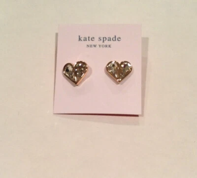 Nuevos Pendientes Kate Spade Corazón Brillante Envío Gratis Foto 1 de 4