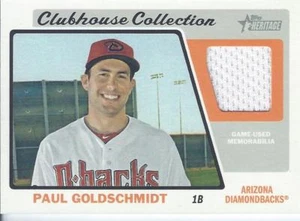 Camiseta deportiva reliquia de Paul Goldschmidt 2015 colección Topps Heritage Clubhouse - Imagen 1 de 1