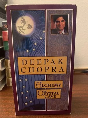 Deepak Chopra - Alchemy & The Crystal Cave (VHS, 1996) Inner Dimension, UPX78011 - Image 1 of 4