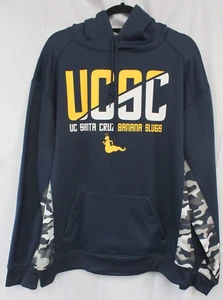 University of California Santa Cruz Banana Slugs Pull Over Navy Camo Herren Large - Bild 1 von 5