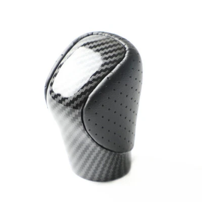 Perforated Carbon Fiber Gear Shift Knob for Lexus RC200t RC300 RC350 2015-2021 - Image 1 of 4