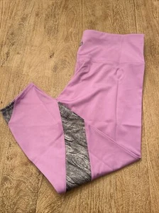 Soulgani Active Leggings Yogahose Lila High Rise Stretch Damen ST - Bild 1 von 7