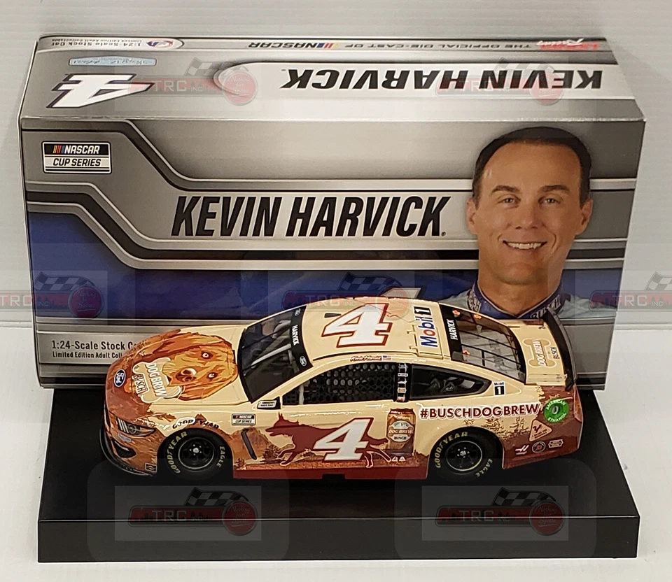Kevin Harvick 2021 Lionel #4 #Busch Dog Brew Ford Mustang 1/24 Foto 1 de 1