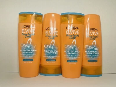 4 L'Oreal Dream Lengths Moisture Push Shampoo & Moisture Seal Conditioner - Image 1 of 2