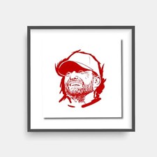 Jurgen Klopp Art Print Liverpool Picture Poster Card Football Dortmund