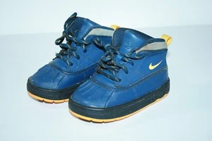 Botas Nike ACG Woodside 2 High TD azul marino para niños pequeños talla 6C 542874-402 - Imagen 1 de 6