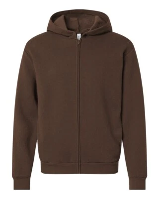 American Apparel Full-Zip Hoodie UNISEX Flex Fleece Hooded Sweatshirt XS-3XL - Image 1 of 4