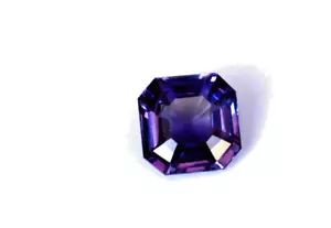 Alexandrite 10 Ct Radiant Cut Alexandrite Faceted Stone Natural Color Changing - Picture 1 of 8