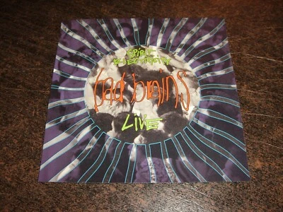 BAD BRAINS  - SPIRIT ELECTRICITY  LIVE;  ORIG 1ST PRESS 1991   NEAR MINT / VG - Bild 1 von 4