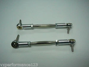 VXP Heavy Duty Chrome Steel Steering Turnbuckle HPI Rovan KingMotor Baja 5B 1/5 - Picture 1 of 2