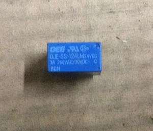 NUOVO OEG Relè di Alimentazione Elettrica OJE-SS-124LM 24VDC 3A 250VAC 30VDC - Foto 1 di 3