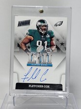 2022 Panini Select FLETCHER COX Super Bowl Signatures On Card Auto Eagles