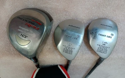 TZ GOLF - Adams Golf Redline RPM Compuesto 460 Ti 10* Driver, TL 16*, 19* JUEGO DIESTRO Foto 1 de 4