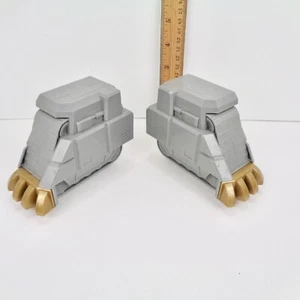 Vintage MMPR Power Rangers Tor Shuttlezord Megazord Part Foot Lot Feet Leg - Picture 1 of 2