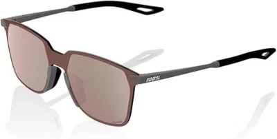 G1N with tags 100 LEGERE SQUARE SUNGLASSES UV400 SOFT TACT GRAY ULTRA HD CRIMSON - Image 1 of 4