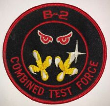 Post Vietnam War USAF US Air Force B-2 Combined Test Force Patch