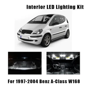 10pcs Canbus Car LED Interior Map Dome Light Kit para Mercedes Benz Clase A W168 - Imagen 1 de 7
