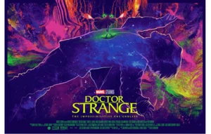 Doctor Strange Foil Variant Edition Poster by Juan Ramos 18 Of 225 IN HAND NYCC - Picture 1 of 1