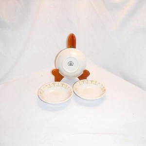 "Vintage Homer Laughlin China Gold Scroll Pattern Bowls - Set of 3 Restaurant Wa - Picture 1 of 2