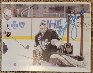 BRENT JOHNSON SIGNED / AUTOGRAPHED 8X10 PHOTO IP AUTO PITTSBURGH PENGUINS - Picture 1 of 1
