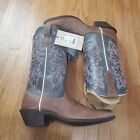 Ariat Womens Round Up Square Toe Boots Sz 7.5 Cowgirl Western NEW NWOB
