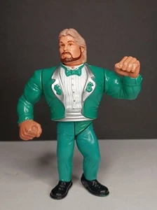 Wwf Hasbro Ted Dibiase Series 2 Green Suit Million Dollar Man - Picture 1 of 10