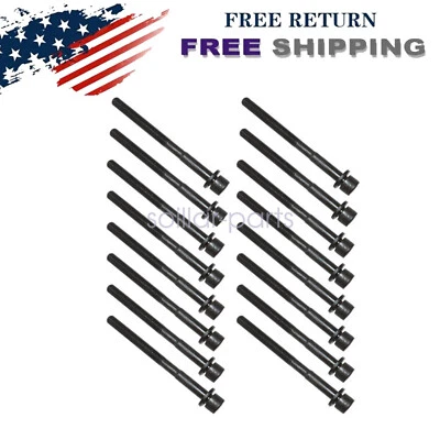 10 Pcs Head Bolt Kit For 2005-2014 Toyota 4Runner Tundra Tacoma Avalon - Image 1 of 4