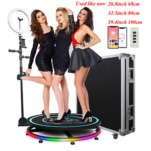 360 Photo Booth Video Booth Platform Automatic Spinner Motorized Wedding Party