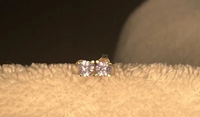 Brincos de lavanda azul espinélio - FRETE GRÁTIS  - Imagem 1 de 4