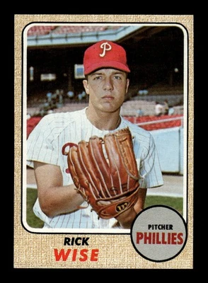 1968 Topps Set Break #262 Rick Wise Sin precio base como nuevo *BNCARDS* Foto 1 de 2
