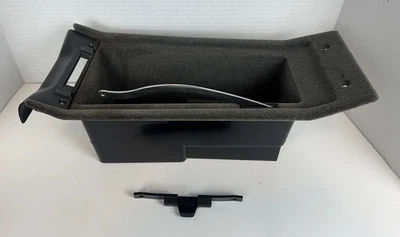 97-06 OEM Jaguar XK8 XKR X100 XJR XJ8 consola central reposabrazos almacenamiento cubby box Foto 1 de 4