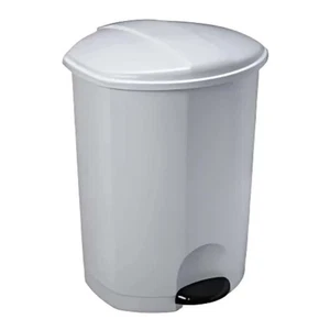 Pattumiera Gettacarte Mini Bianca 5 lt in Plastica da Bagno Medial - Foto 1 di 1