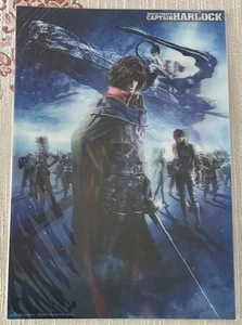 SPACE PIRATE CAPTAIN CAPITAN HARLOCK + CREW 2013 CG 3D HOLOGRAPHIC POSTER 35x25 - Foto 1 di 3