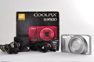 Nikon Coolpix S9500 Silver 18.1MP Digital Camera [Near Mint] Japan / 1526#31 - Picture 1 of 21