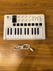 Arturia MiniLab MKIII MIDI Controller Keyboard 25-Key White - Picture 1 of 12