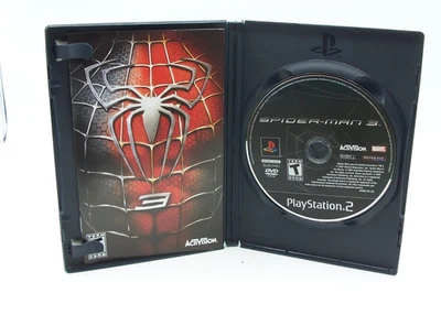 Spider-Man 3 Sony Playstation 2 PS2 2007 Black Label Complete with manual CIB - Image 1 of 2