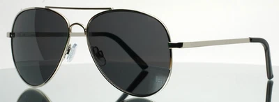 Gafas de sol de aviador plateadas para hombre Banana Republic 3618151905 60-15-138 B:51 Foto 1 de 4