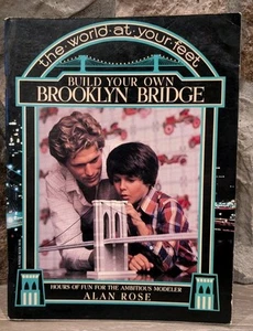 Build Your Own Brooklynn Bridge by Alan Rose, The World at Your Feet NOS 1980 - Picture 1 of 6