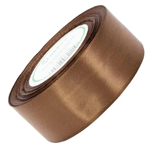 Satinband  38 mm - Schokolade - 32m SCHLEIFENBAND Geschenkband Dekoband - Bild 1 von 1