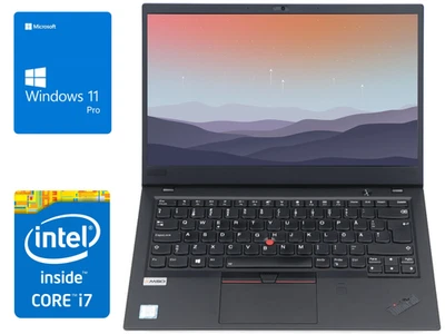 Lenovo ThinkPad X1 Carbon (6 gen) i7-8550U 16GB - 256/512/1024GB SSD QHD Win 11 - Bild 1 von 4
