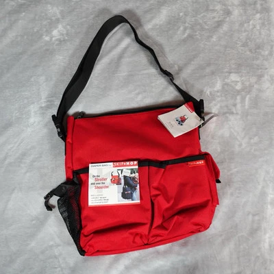 Vintage Skip Hop Diaper Bag Over The Shoulder w/ Changing Pad Red 2004 - Image 1 of 4