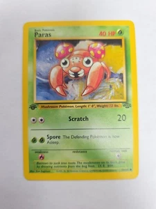 Paras Pokémon 1999 Jungle #59/64 1. Edition Common WOTC Vintage Karte - Bild 1 von 10
